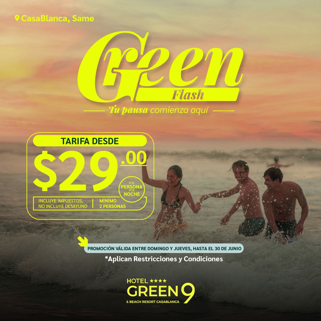 Hotel-Green9-Casa-Blanca-Green-Flash-Junio-2025