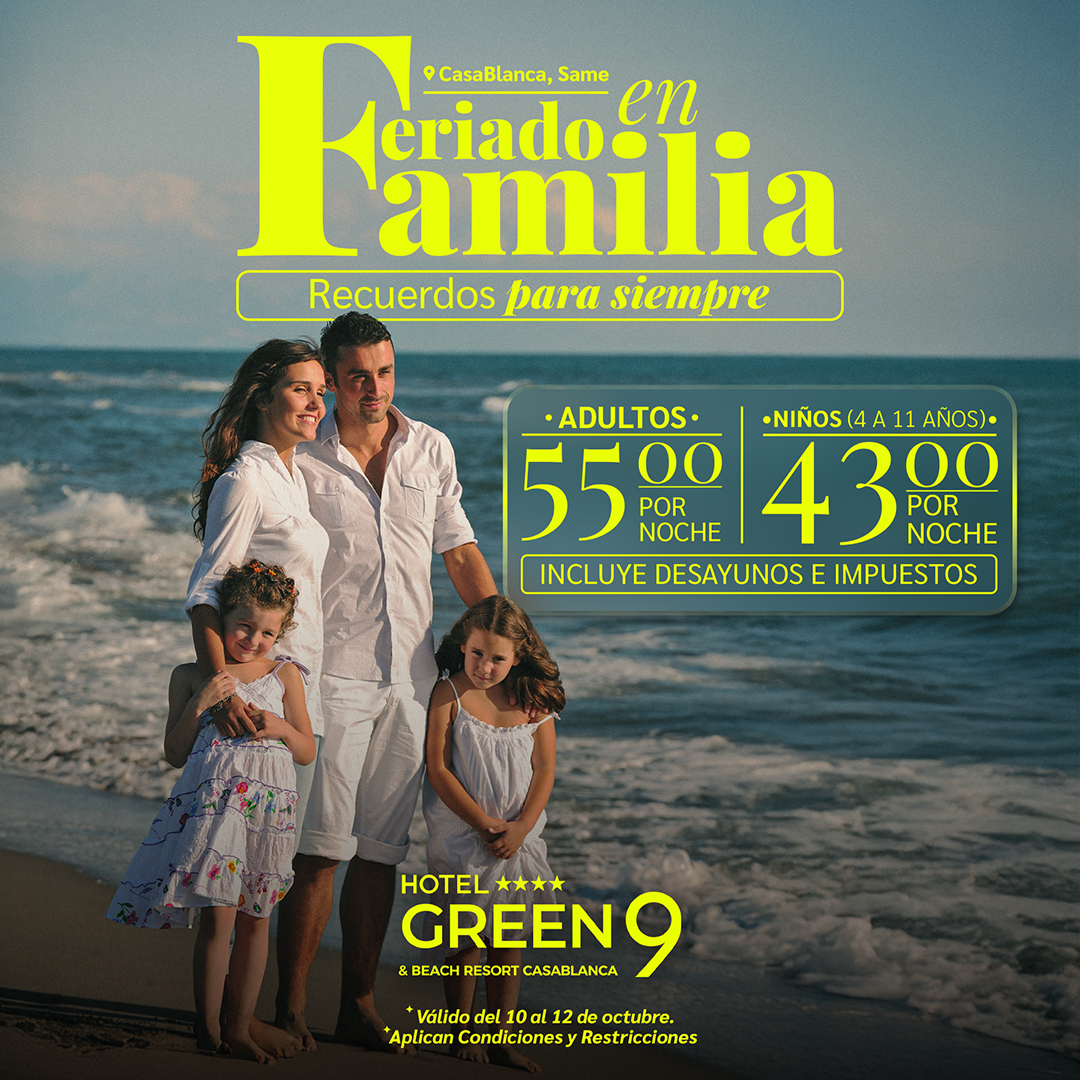 Hotel-Green9-Casa-Blanca-Feriado-Octubre-2025
